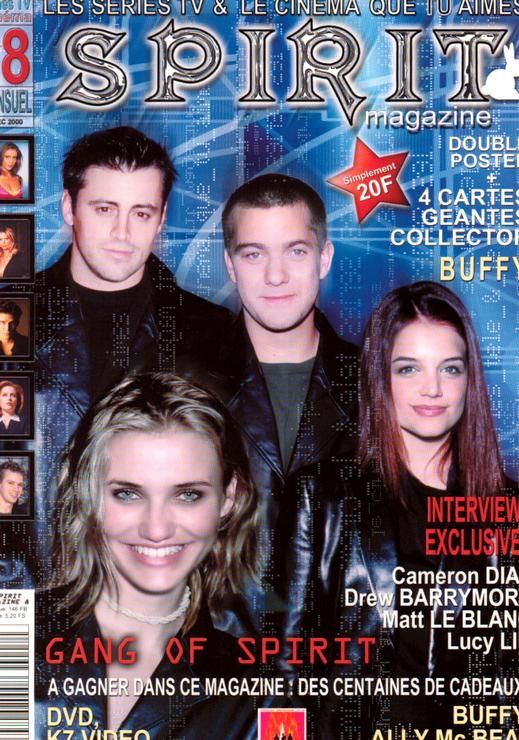 SPIRIT magazine side cover Issue 8 December 2000