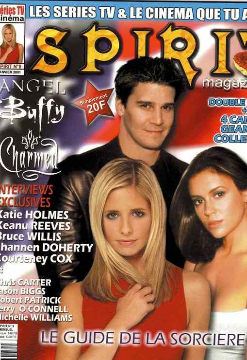 SPIRIT magazine side cover Issue 9 January 2001