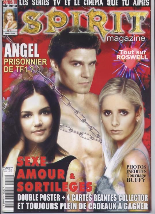 SPIRIT magazine side cover Issue 11 March 2001