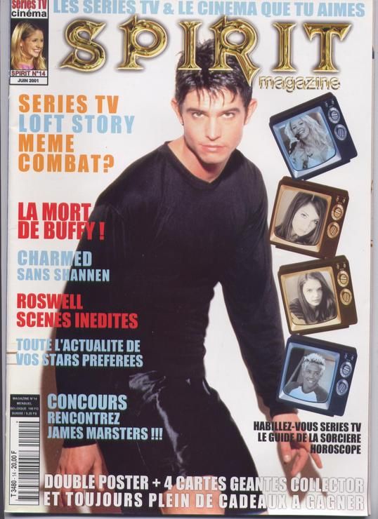 SPIRIT magazine side cover Issue 14 June 2001
