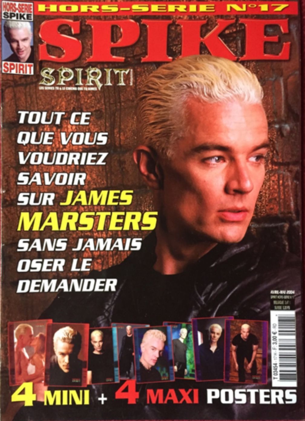 SPIRIT magazine side cover  Special # 17  2004