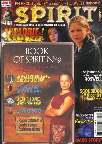 SPIRIT magazine side cover Issue 25 June 2002