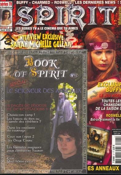 SPIRIT magazine side cover Issue 27 August 2002