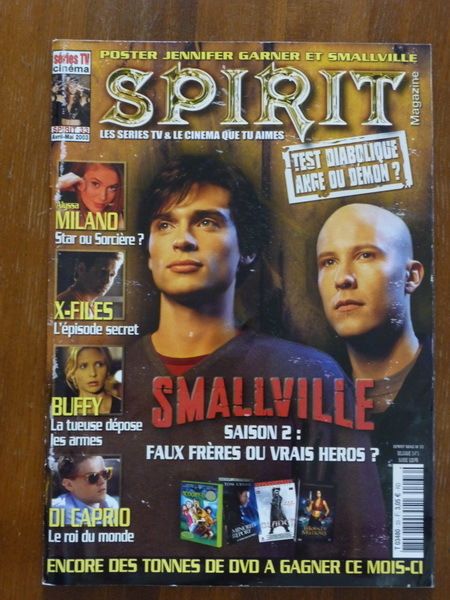 SPIRIT magazine side cover Issue 33 April 2003