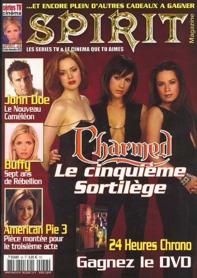 SPIRIT magazine side cover Issue 36 October 2003