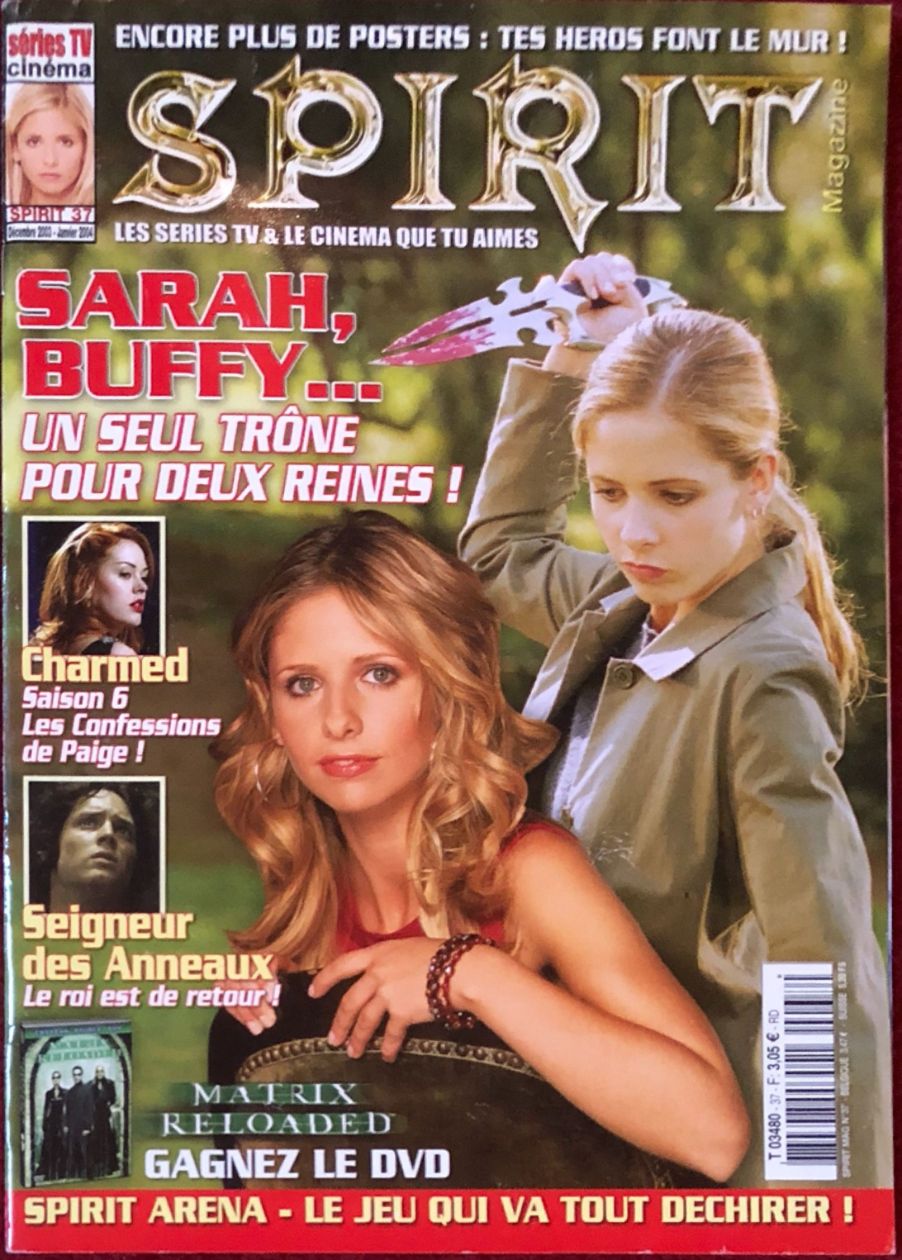 SPIRIT magazine side cover Issue 37 January 2004