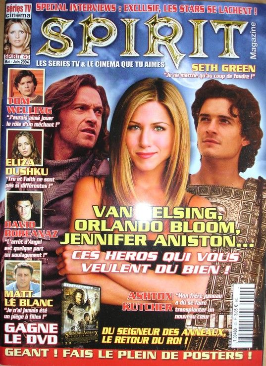 SPIRIT magazine side cover Issue 40 May/June 2004