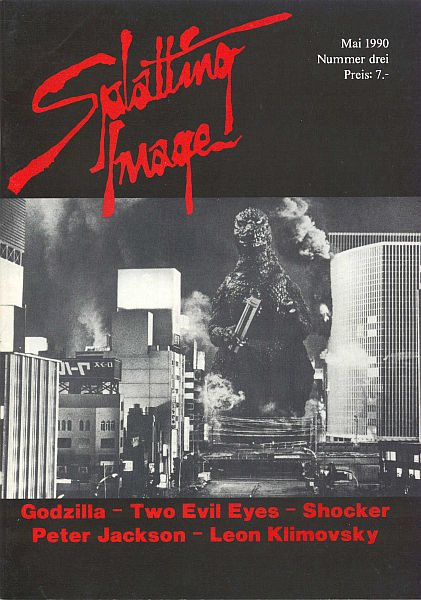 SPLATTING IMAGE magazine side cover Issue 3 May 1990