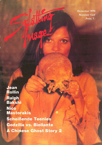SPLATTING IMAGE magazine side cover Issue 5 December 1990