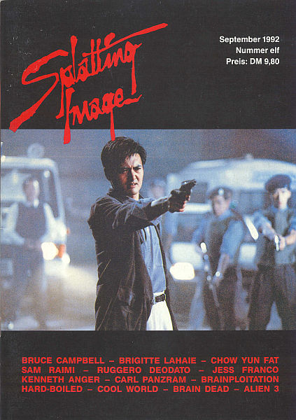 SPLATTING IMAGE magazine side cover Issue 11 September 1992