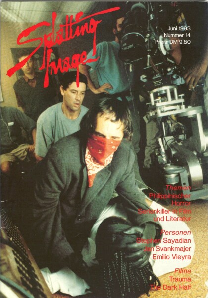 SPLATTING IMAGE magazine side cover Issue 14 June 1993