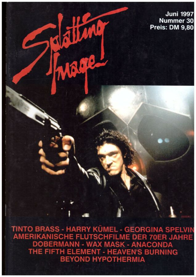 SPLATTING IMAGE magazine side cover Issue 30 June 1997