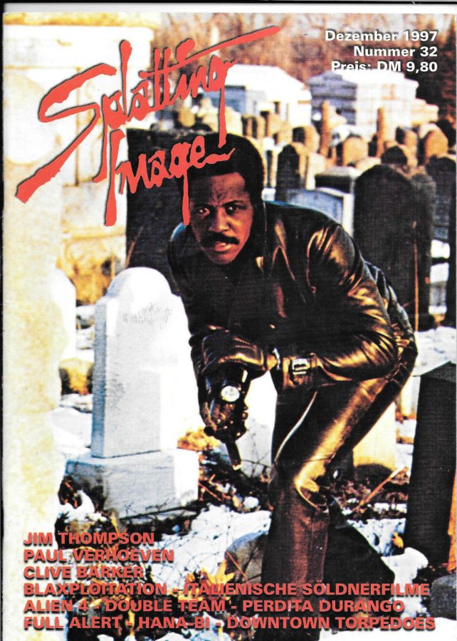 SPLATTING IMAGE magazine side cover Issue 32 December 1997