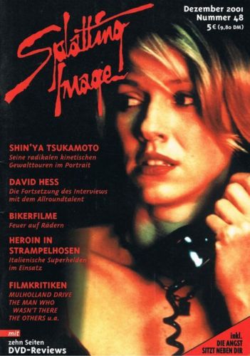 SPLATTING IMAGE magazine side cover Issue 48 December 2001