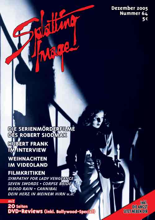 SPLATTING IMAGE magazine side cover Issue 64 December 2005
