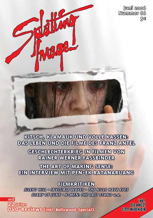 SPLATTING IMAGE magazine side cover Issue 66 June 2006
