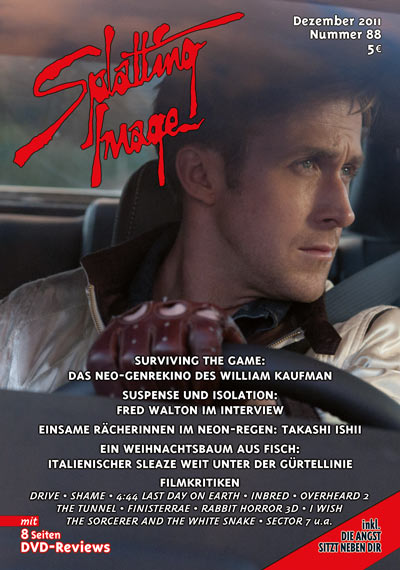 SPLATTING IMAGE magazine side cover Issue 88 December 2011