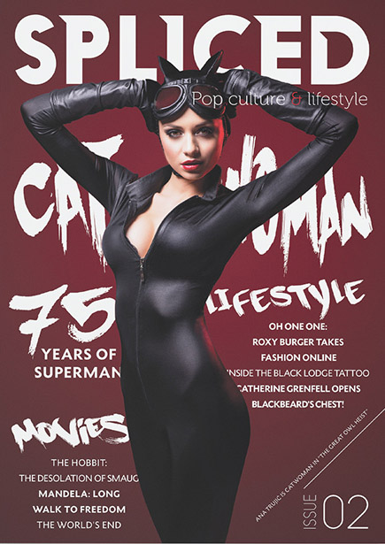 SPLICED magazine side cover Issue 2 December 2013