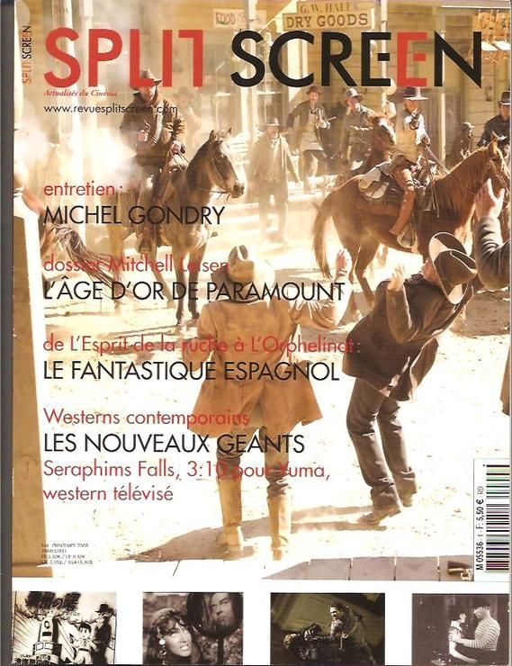 SPLIT SCREEN magazine side cover Issue 4 March/Spring 2008