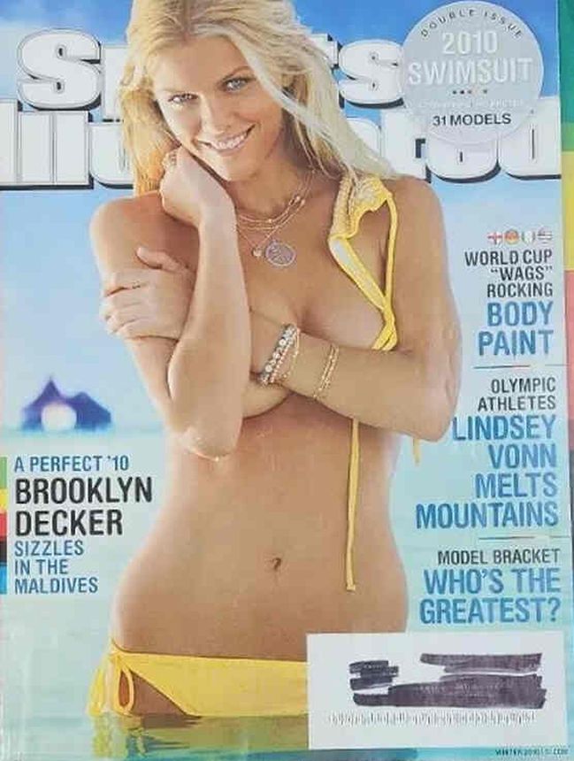 SPORTS ILLUSTRATED magazine side cover Winter 2010