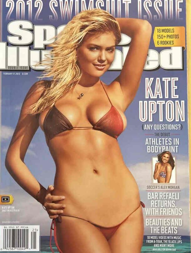 SPORTS ILLUSTRATED magazine side cover  February 2012