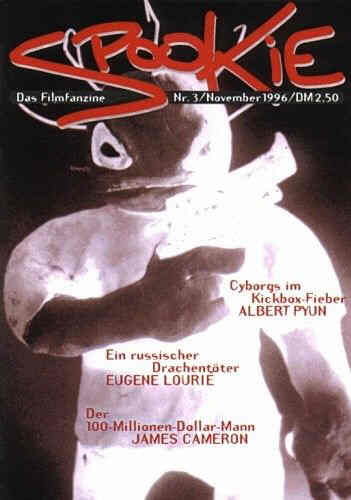 SPOOKIE magazine side cover Issue 3 November 1996