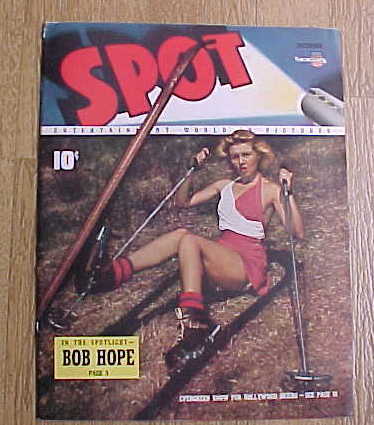 SPOT magazine side cover  Vol 1 # 4  1940