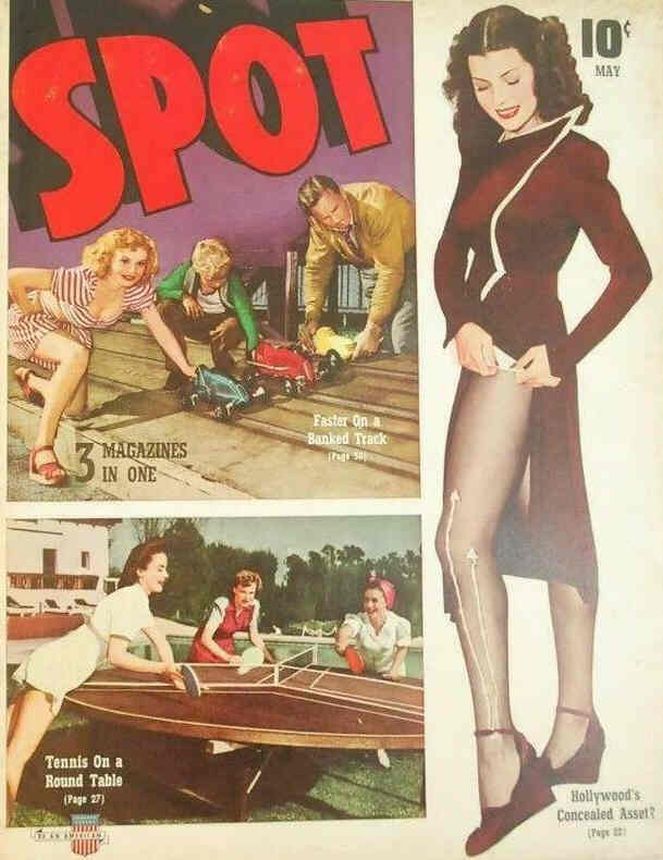 SPOT magazine side cover May 1941
