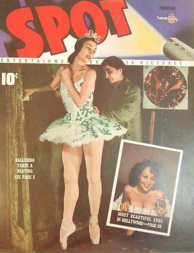 SPOT magazine side cover  February 1941