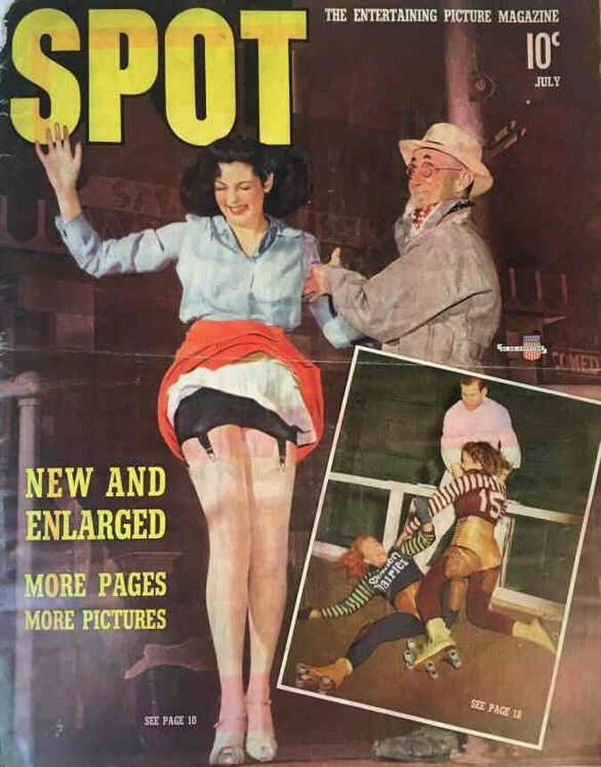 SPOT magazine side cover  July 1941