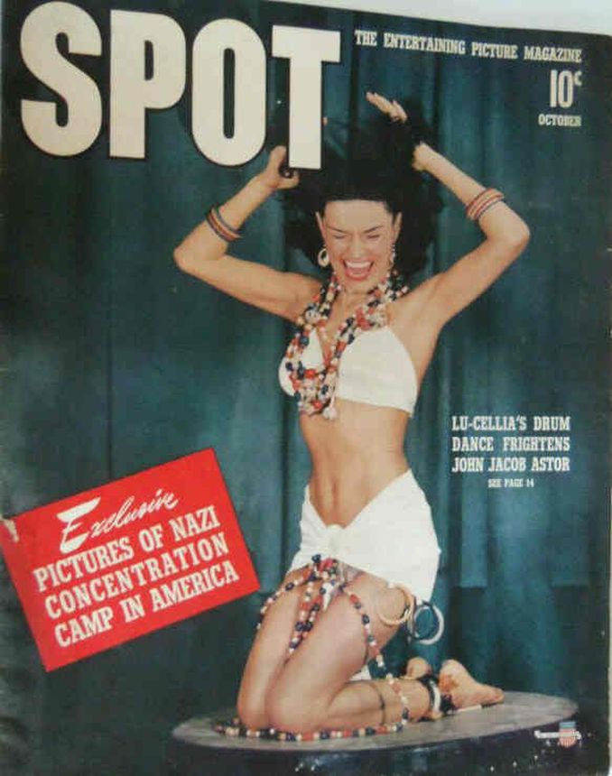SPOT magazine side cover  October 1941