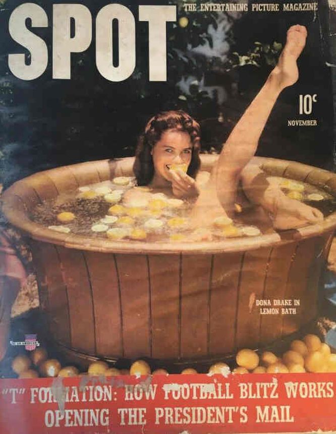 SPOT magazine side cover  November 1941