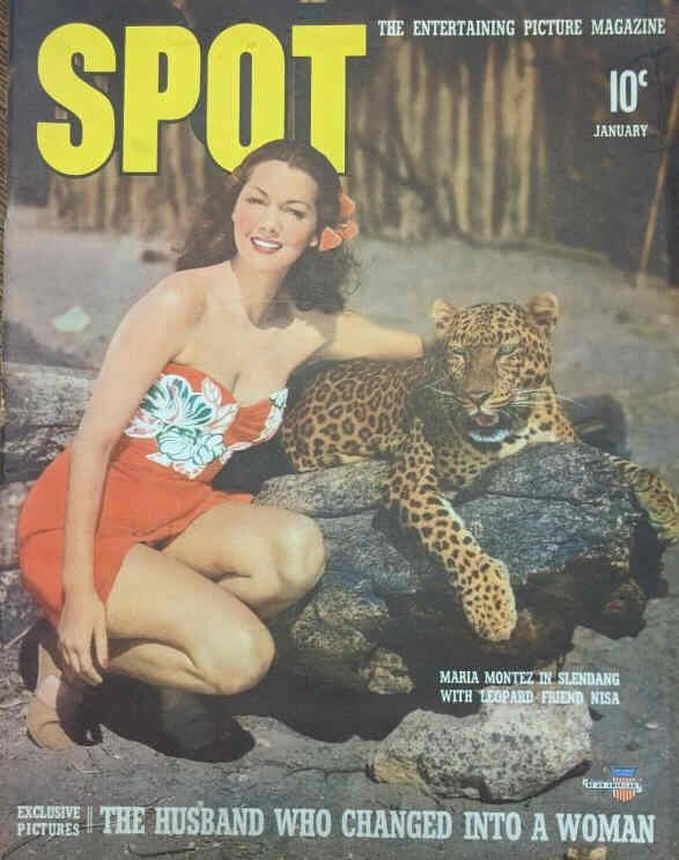 SPOT magazine side cover  January 1942