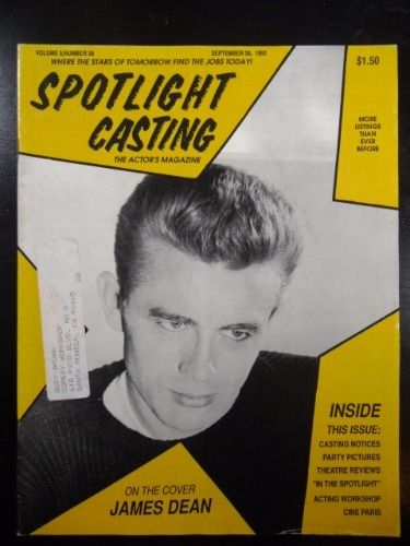 SPOTLIGHT CASTING magazine side cover 30 September 1992