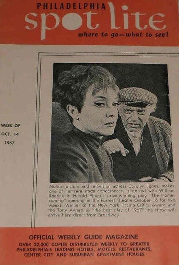 PHILADELPHIA SPOT LITE magazine side cover 14 October 1967