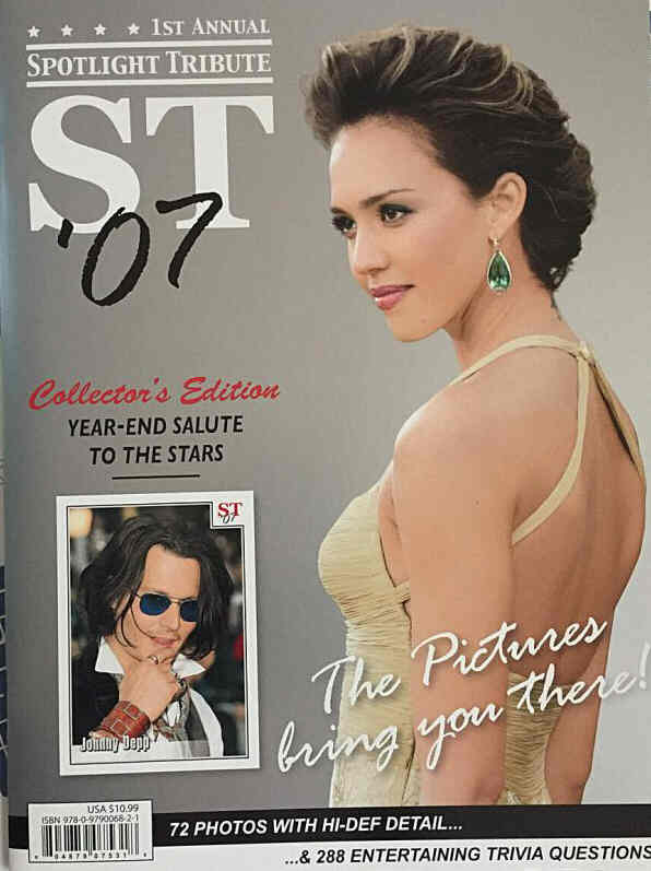 SPOTLIGHT TRIBUTE magazine side cover   2007