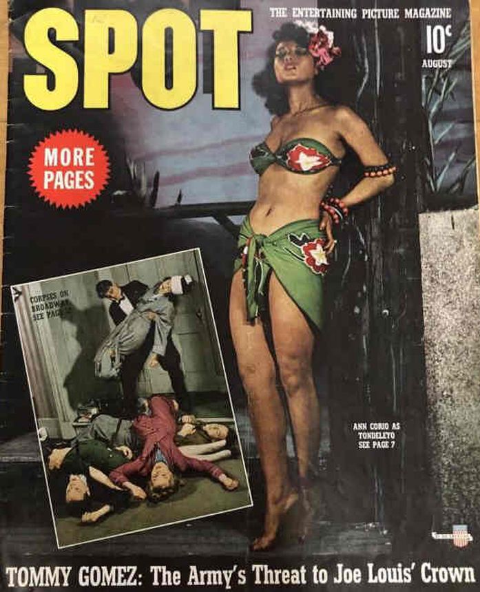 SPOT magazine side cover  August 1941