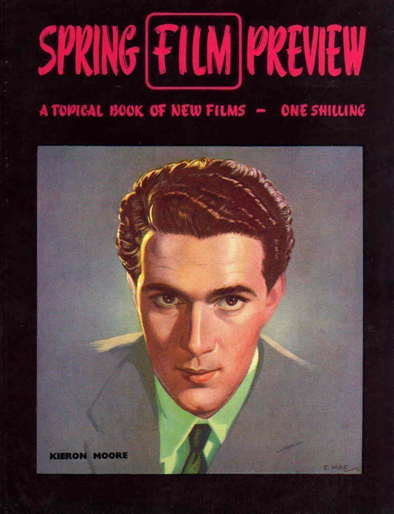 SPRING FILM REVIEW magazine side cover  1948
