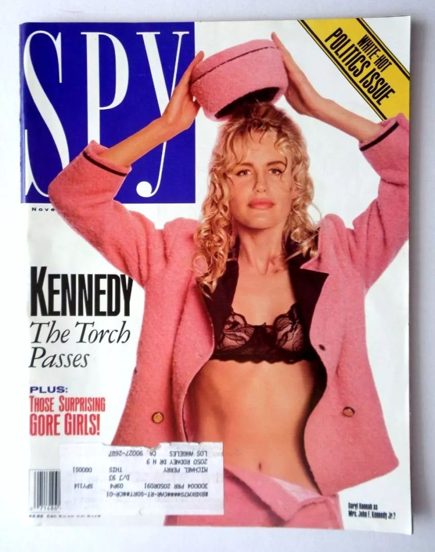 SPY magazine side cover  November 1993
