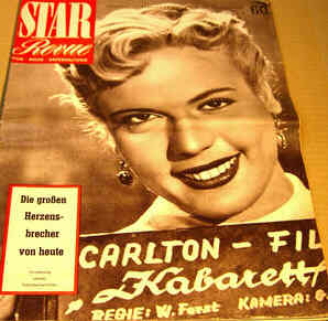 STAR REVUE magazine side cover Issue 7  1954
