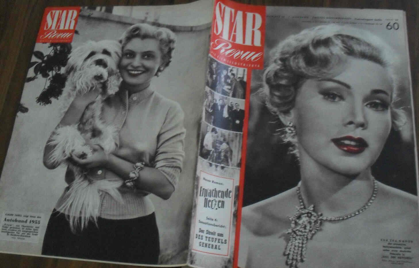 STAR REVUE magazine side cover Issue 24  1954