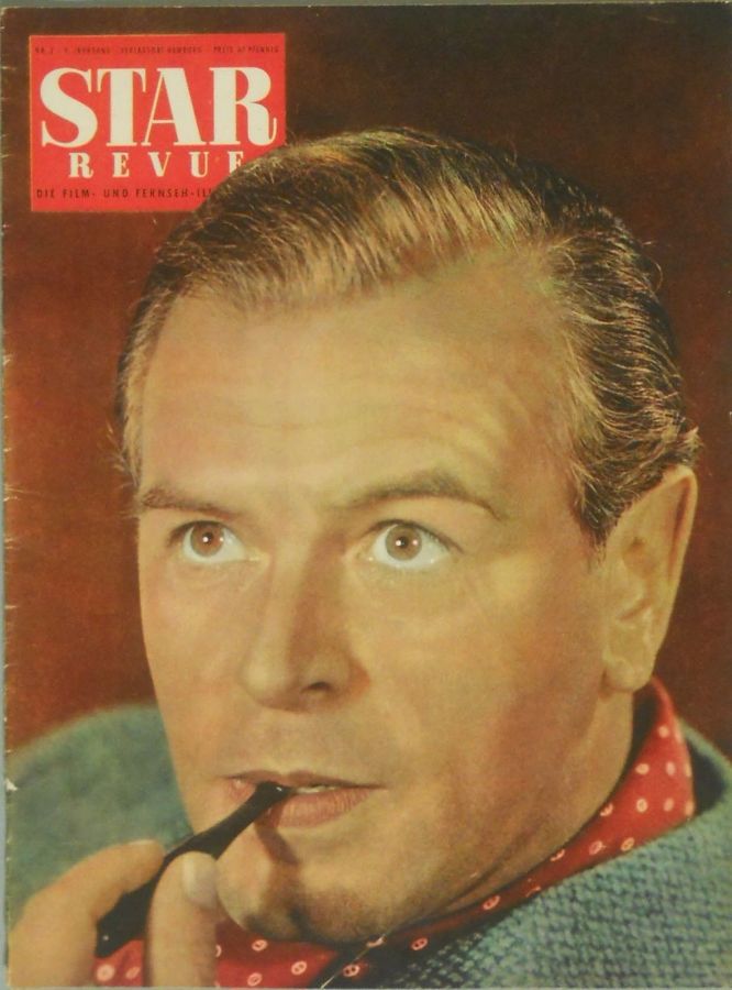 STAR REVUE magazine side cover Issue 2  1956