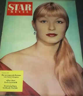 STAR REVUE magazine side cover Issue 9  1956