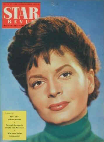 STAR REVUE magazine side cover Issue 14  1956