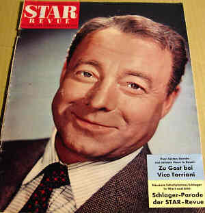 STAR REVUE magazine side cover Issue 1  1957
