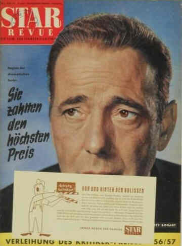 STAR REVUE magazine side cover Issue 7  1957