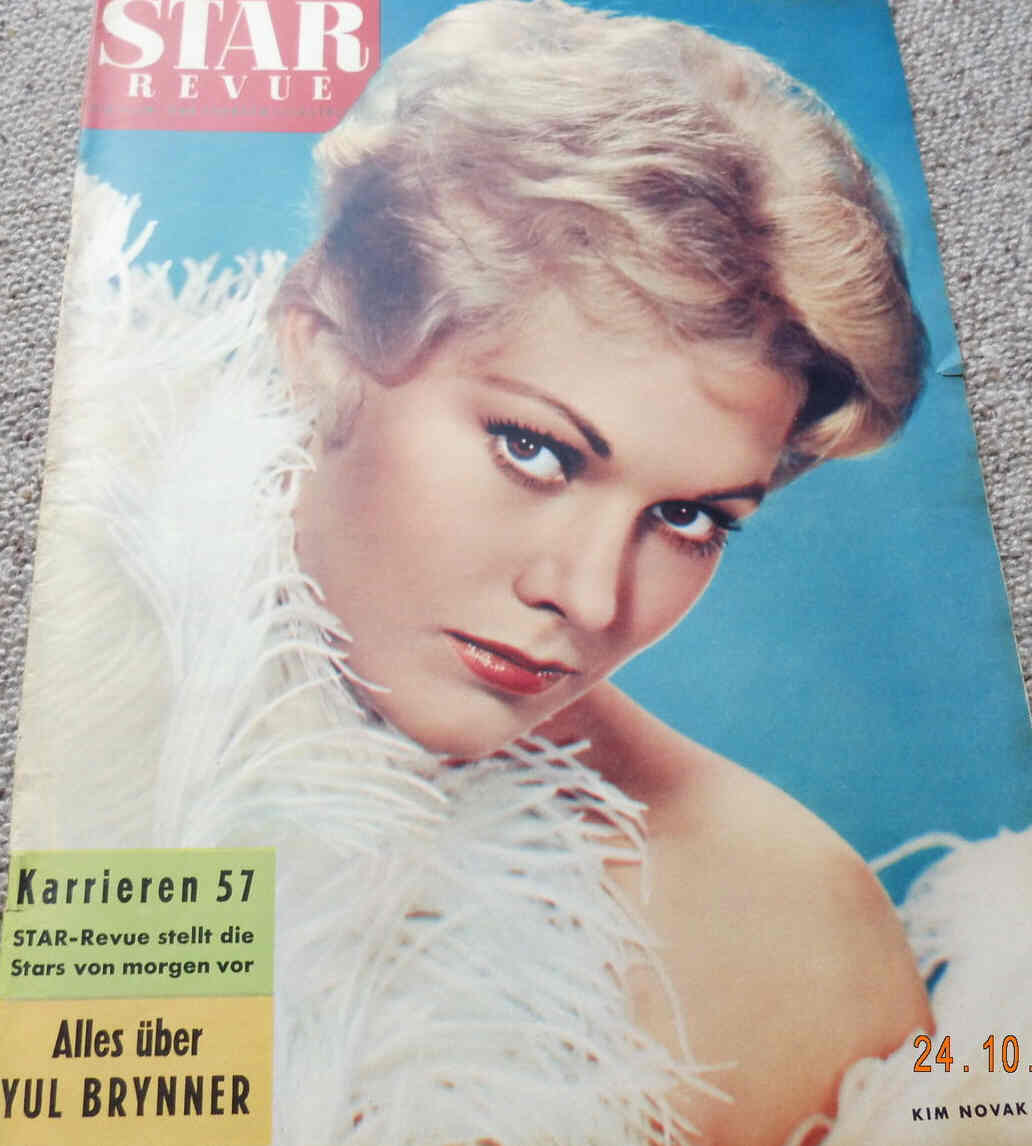STAR REVUE magazine side cover Issue 10  1957