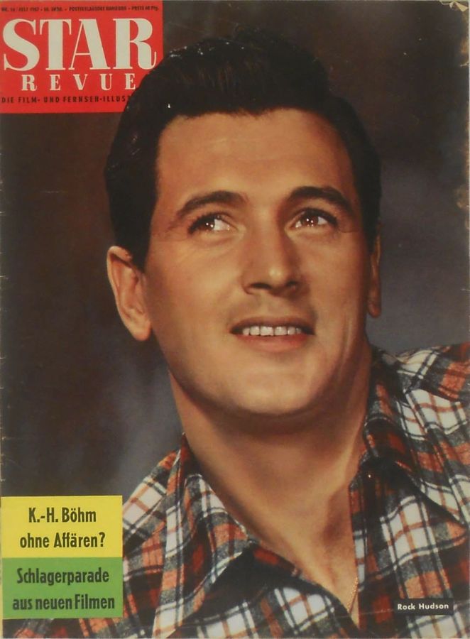 STAR REVUE magazine side cover Issue 14  1957