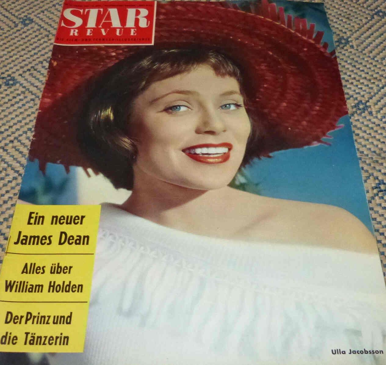 STAR REVUE magazine side cover Issue 18  1957