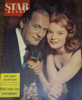 STAR REVUE magazine side cover Issue 1  1958